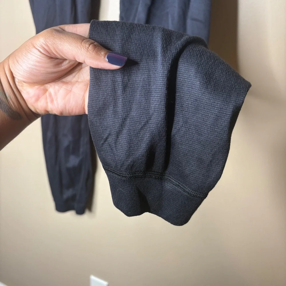 Patagonia Capilene Mens XL Black Base Layer Thermal Pants‎ Made in USA